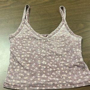 American Eagle Crop Tank top Size XS